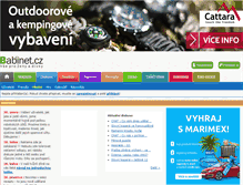 Tablet Screenshot of fora.babinet.cz